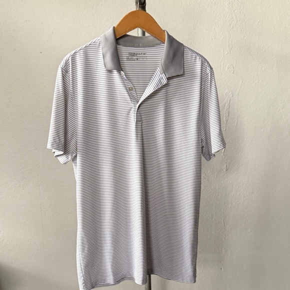 Nike Other - Nike Golf Dri-Fit Striped Polo Size Medium